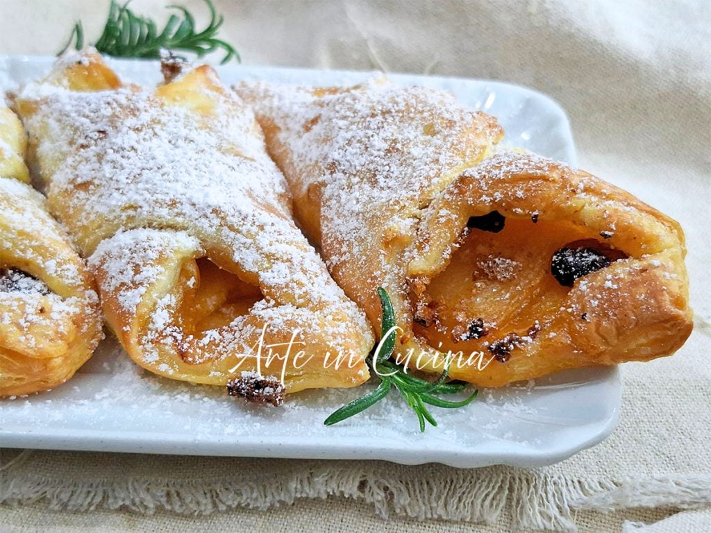 CANNOLI DE MAÇÃ E GELEIA