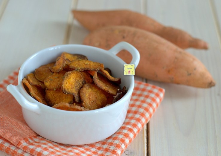 Chips de batata-doce