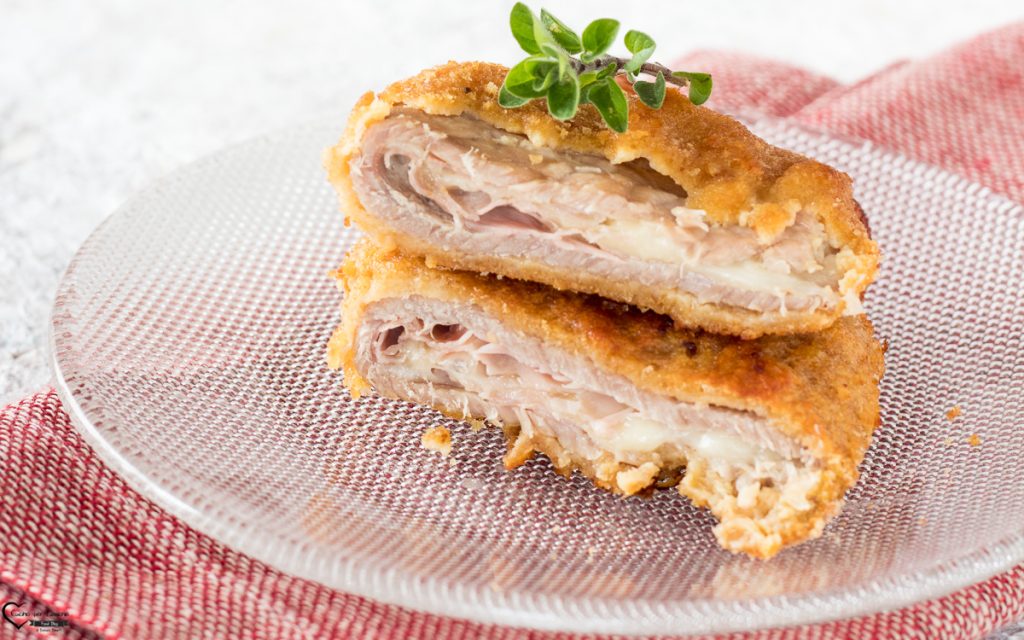 cordon bleu no forno