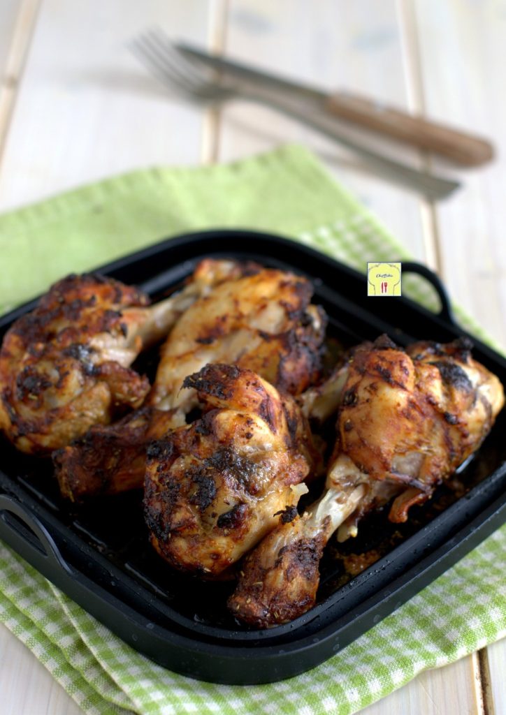 coxas de frango temperadas na fritadeira elétrica gp