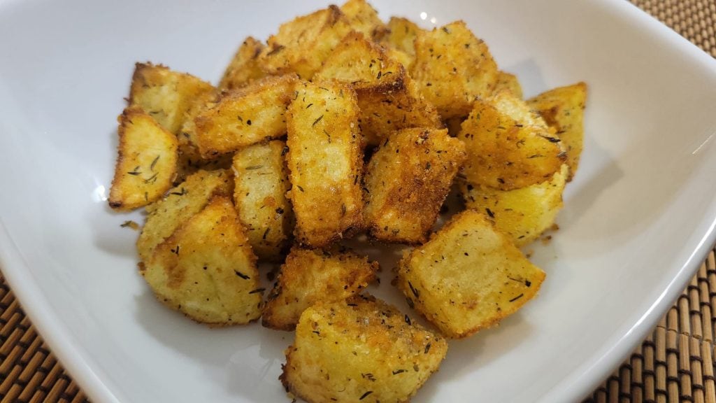 Batatas Arenosas na Fritadeira a Ar