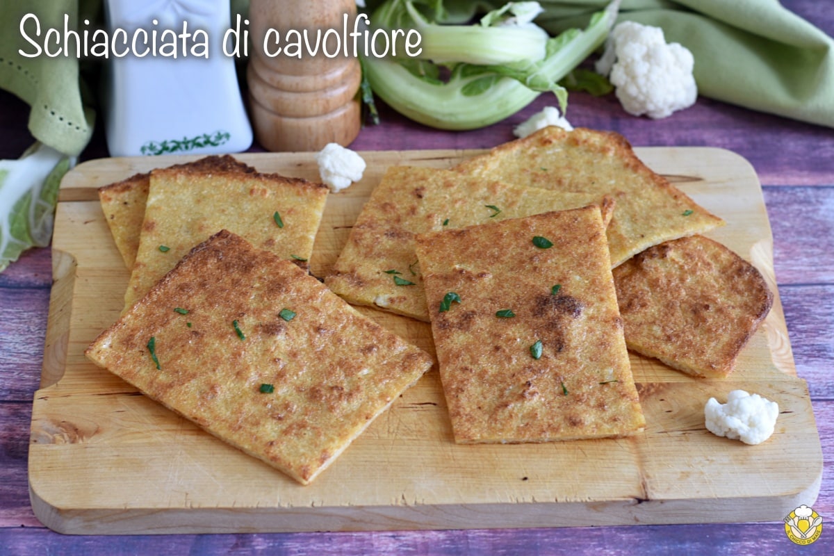 Focaccia de couve-flor