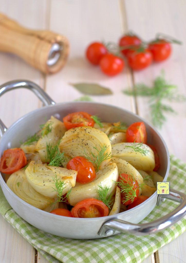 funcho e tomatinhos na frigideira gp