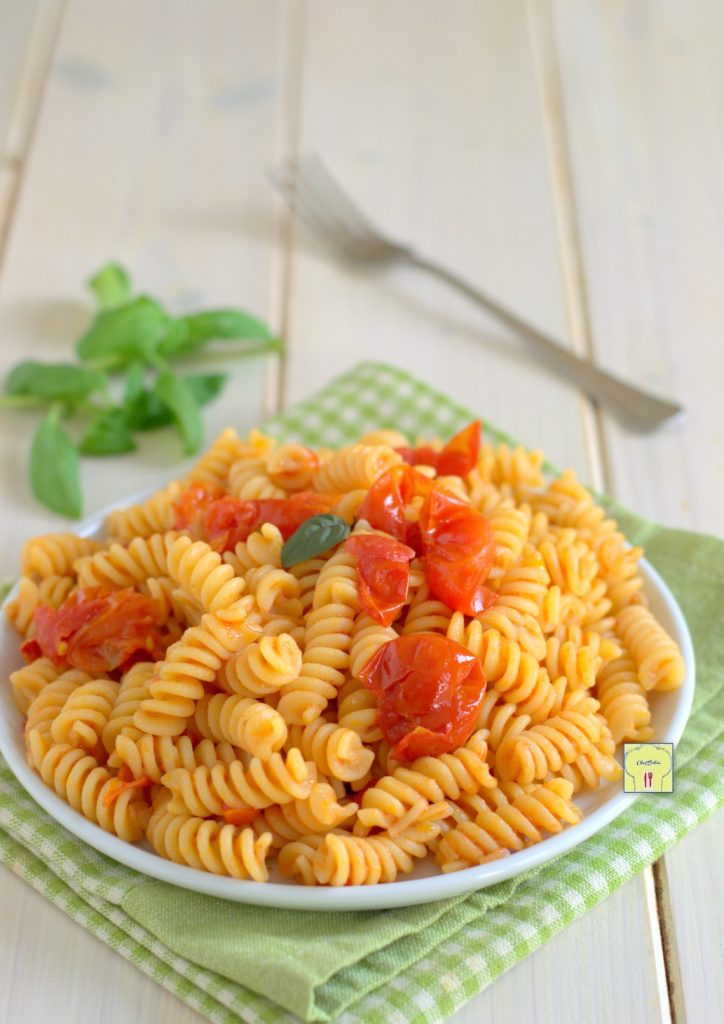 fusilli com tomates pelados gp