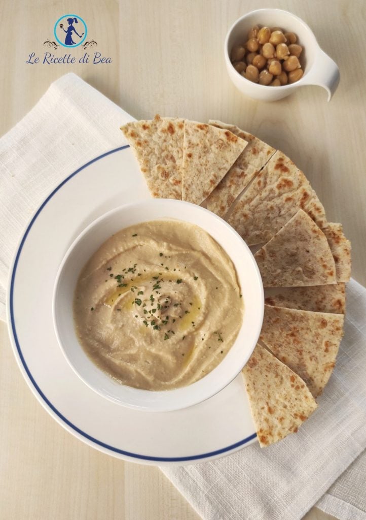 hummus de grão-de-bico