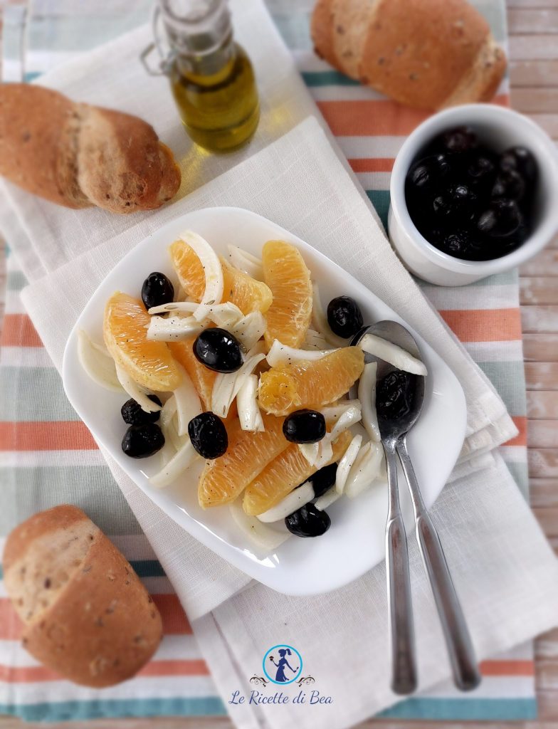 Salada de funcho e laranja