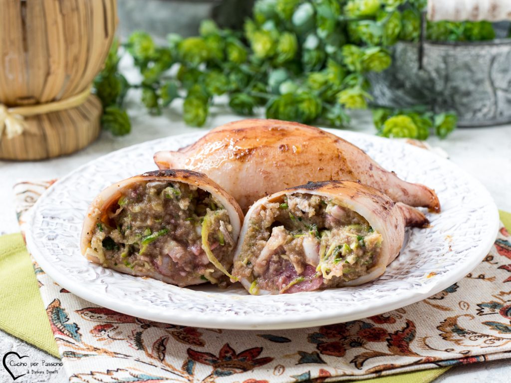 lulas recheadas na panela ao molho branco