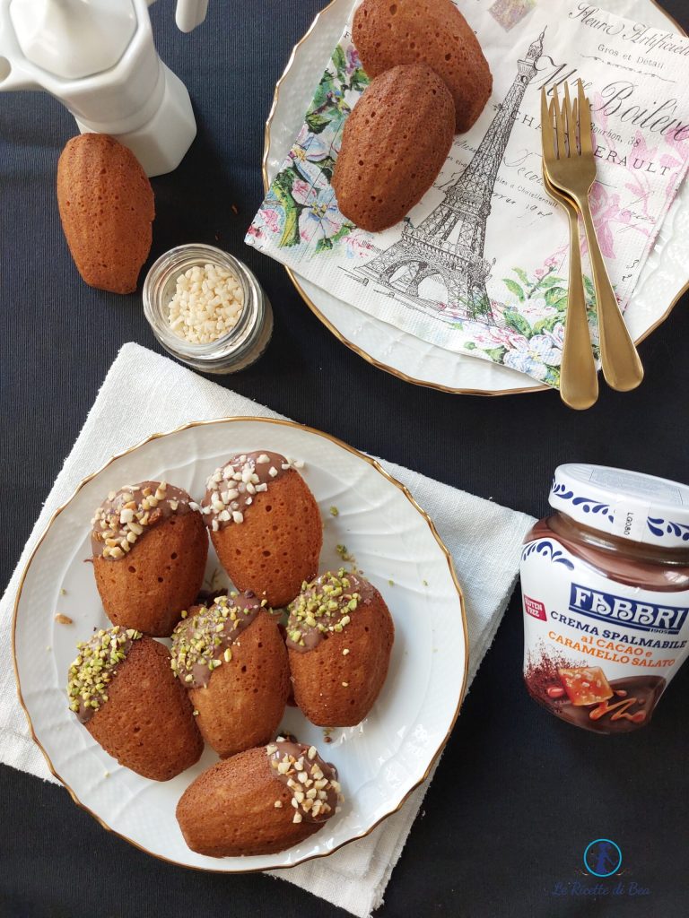 doce francês em forma de concha