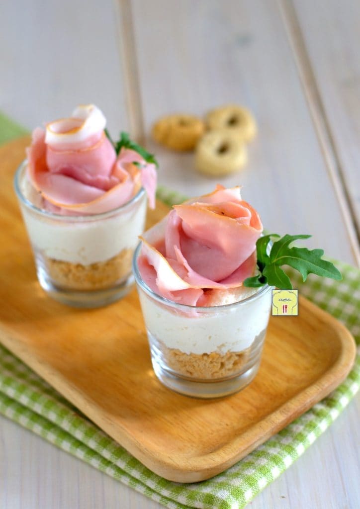 mini cheesecake salgadas com speck cozido gp