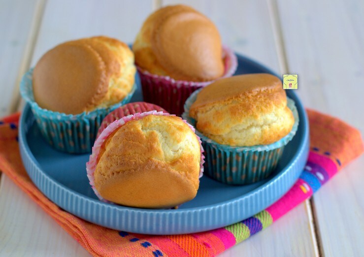 Muffin na fritadeira a ar