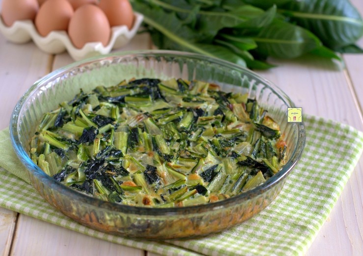 Omelete de chicória