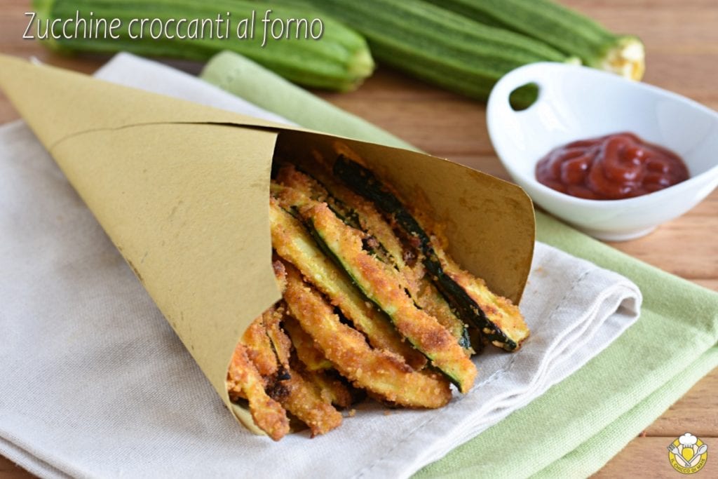 palitos de abobrinha crocantes assados com farinha de rosca, parmesão e especiarias receita leve fácil e rápida com vídeo il chicco di mais