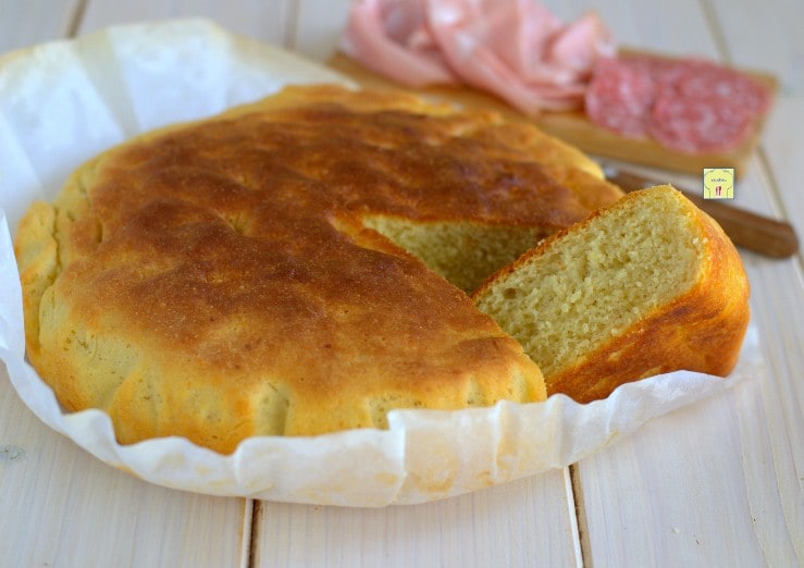 Panfocaccia sem lactose