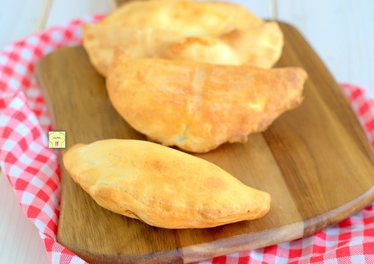 Panzerotti fáceis na airfryer