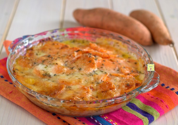 Parmegiana de batata doce