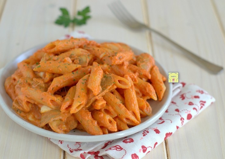Penne na varanda