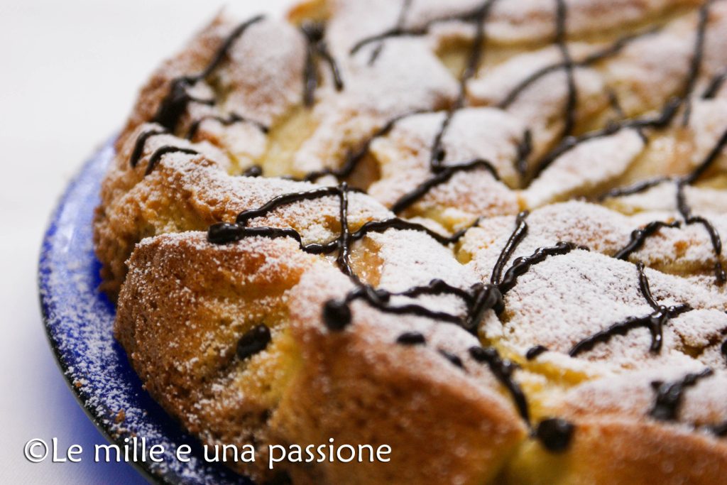 Bolo de pera e chocolate