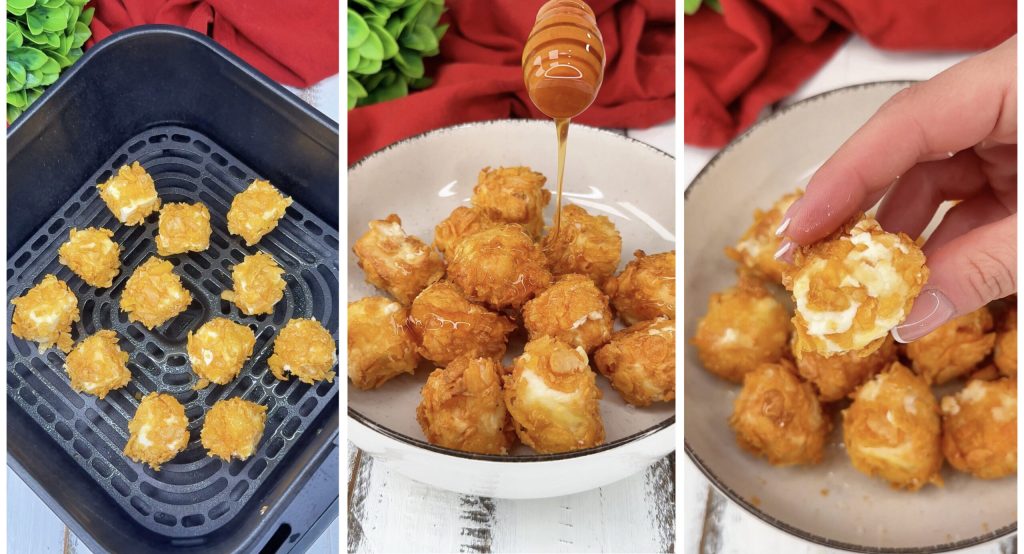 Petiscos de feta crocantes - na fritadeira a ar ou no forno