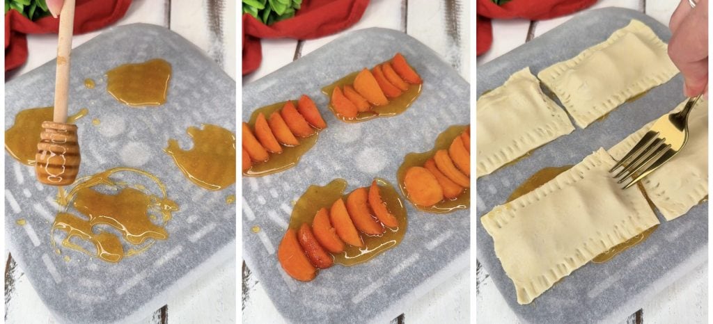 Mini Tarte Tatin de damasco