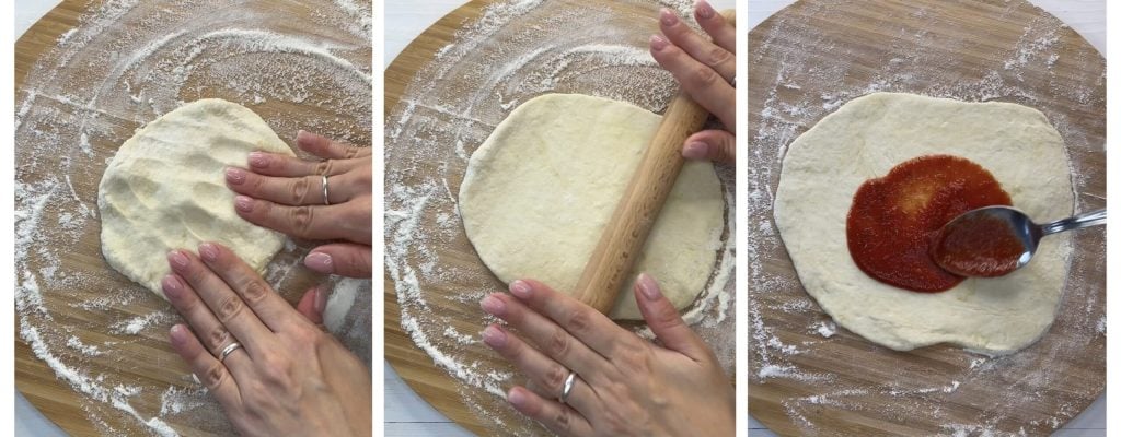 Calzoni veloci in friggitrice ad aria