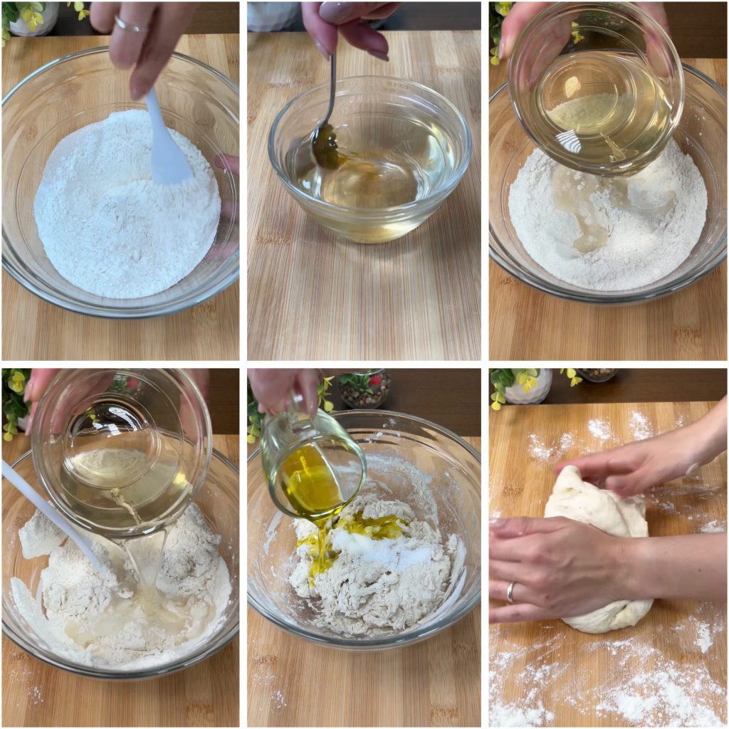 Focaccia fácil na fritadeira a ar