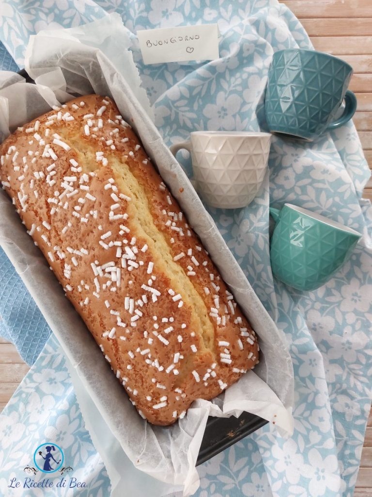 plumcake macio ao limão
