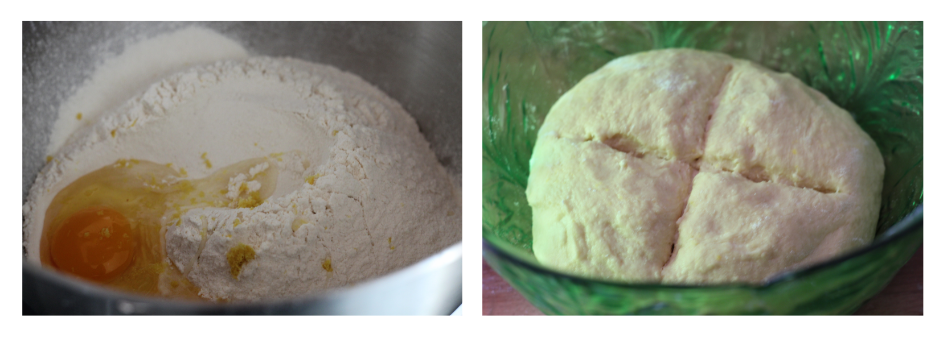 preparação da massa das rosquinhas