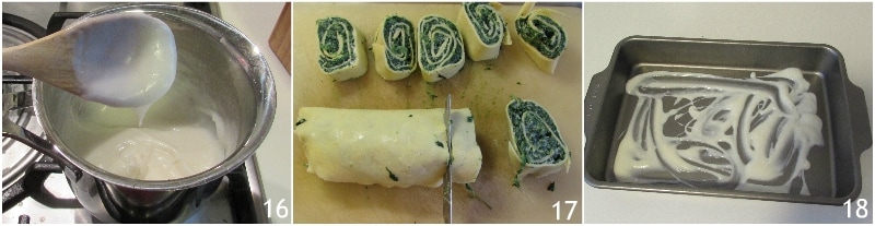 rolinhos de crepes ricota e espinafre receita fácil prato vegetariano chamativo o grão de milho 6 cortar os rolinhos