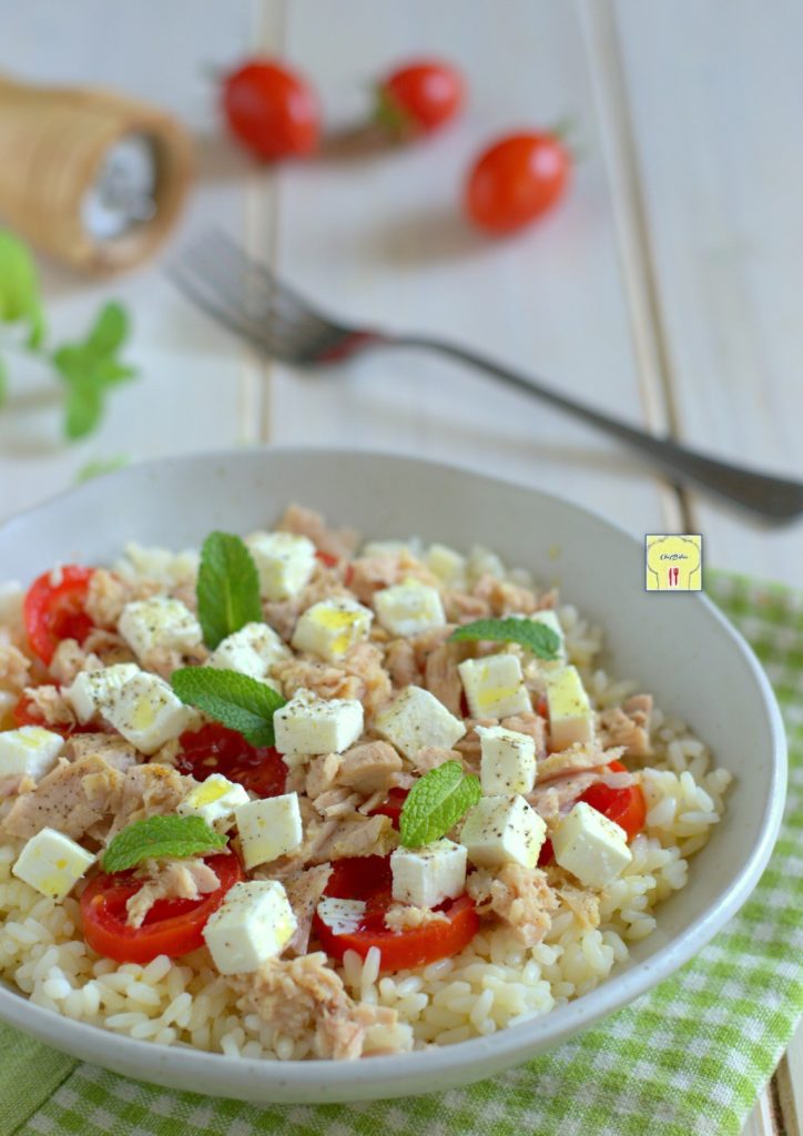 salada de arroz com atum e feta gp
