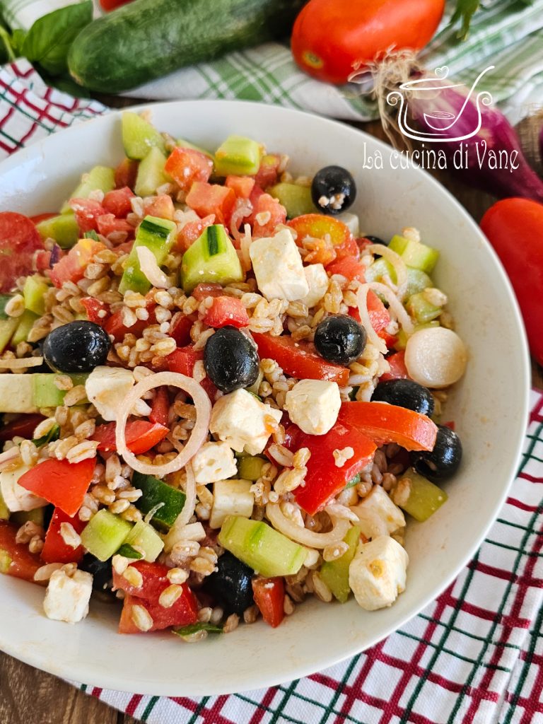 salada de farro de verão