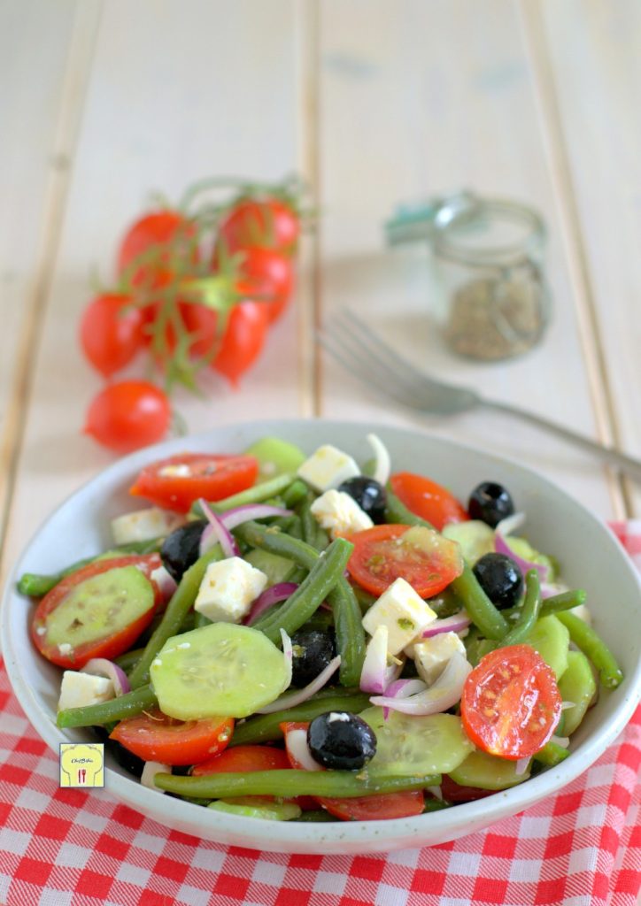 salada de vagem à grega gp