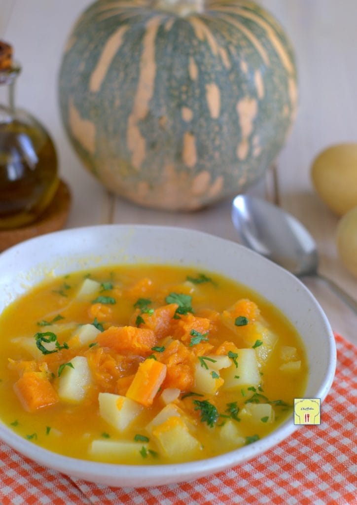 sopa de abóbora e batatas gp