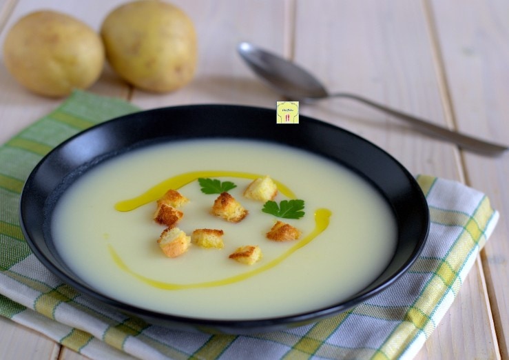 Sopa fria de batatas