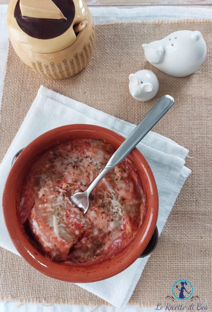 gratinado de acelga assado