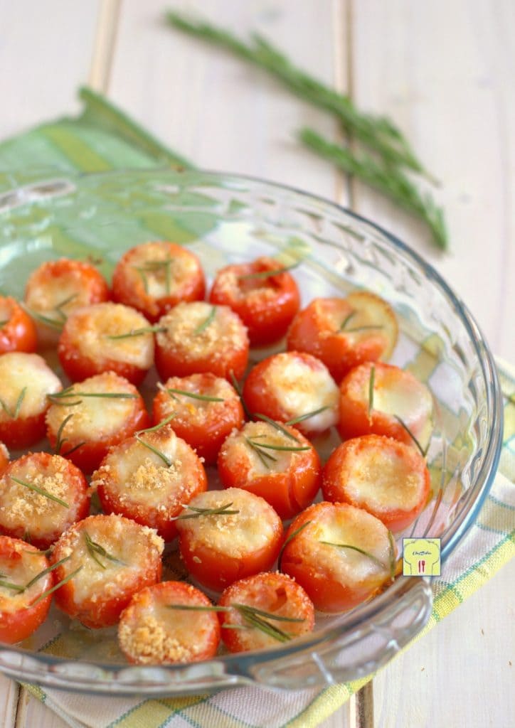 tomates recheados gratinados com alecrim gp