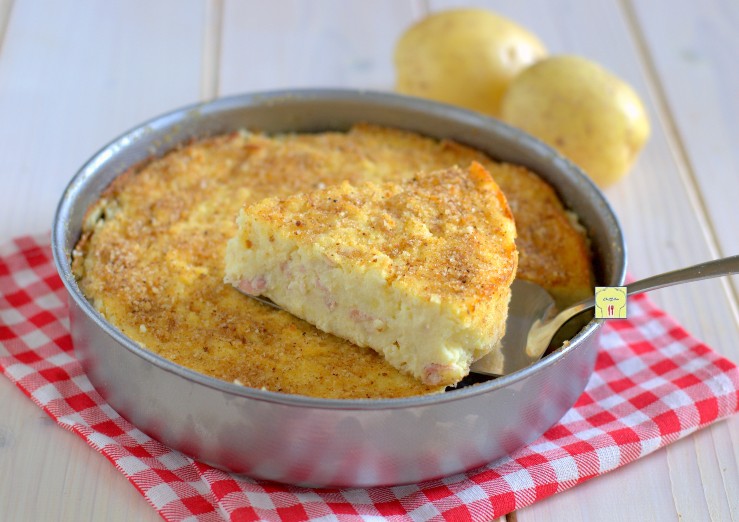 Torta de batata e ricota