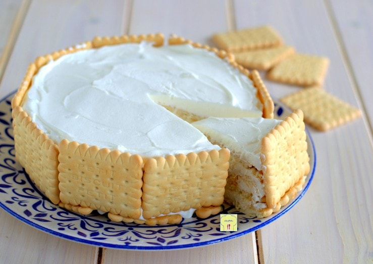 Torta de biscoitos paraíso