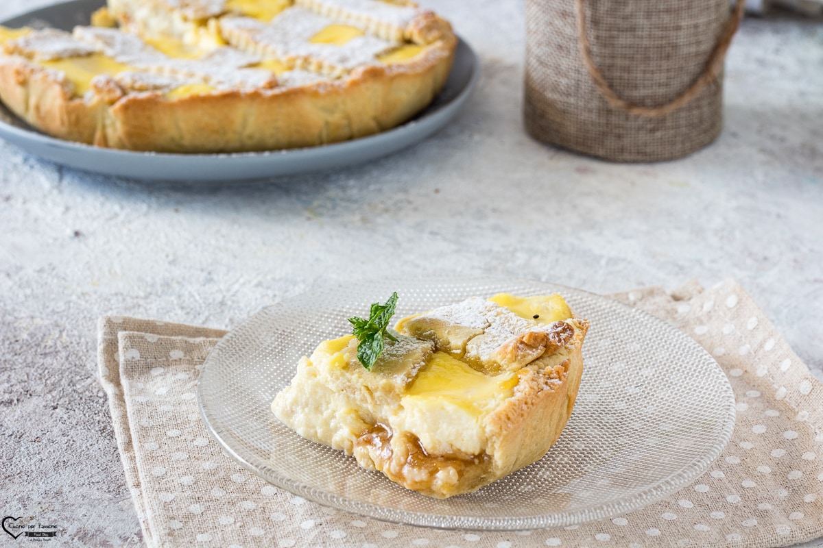 TORTA DE RICOTA E GELEIA DE LIMÃO