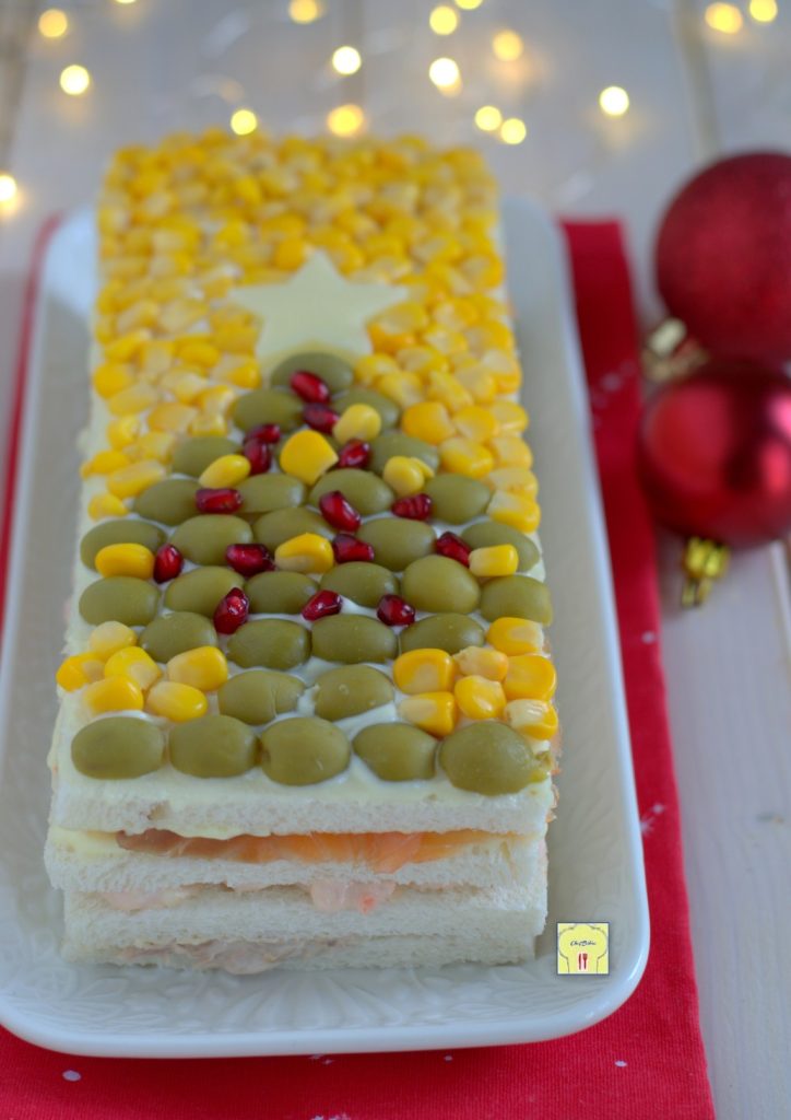torta de sanduíche de Natal gp