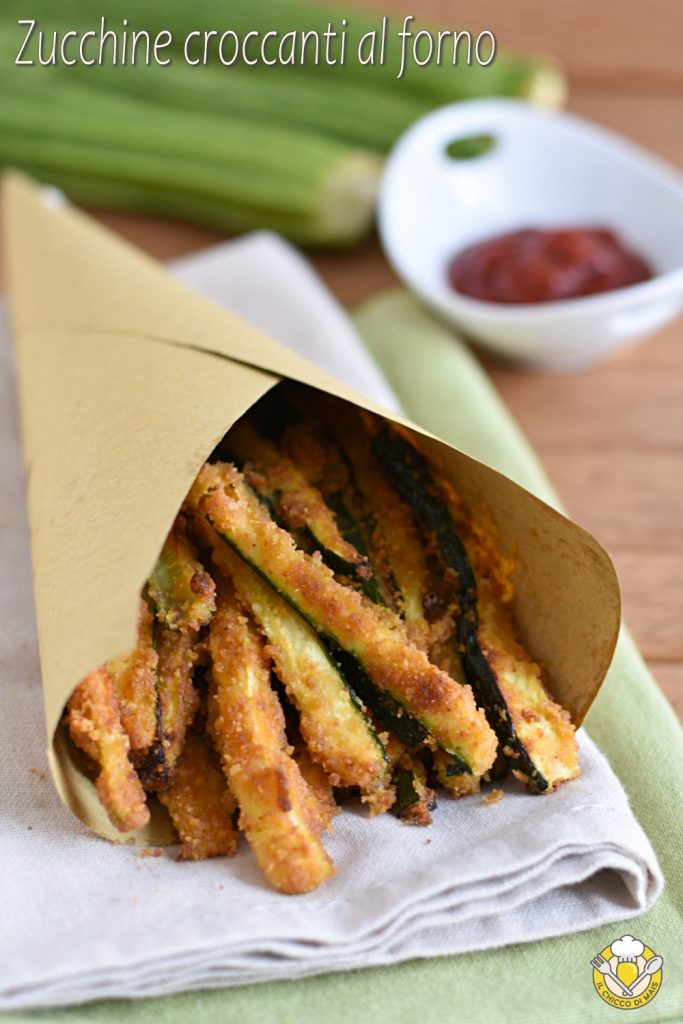 v_ palitos de abobrinha crocantes assados com farinha de rosca, parmesão e especiarias receita leve fácil e rápida com vídeo il chicco di mais