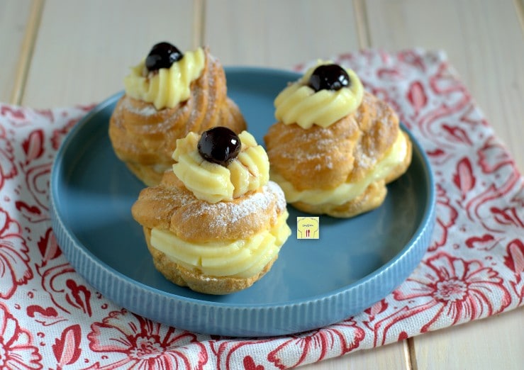 Zeppole na fritadeira sem óleo