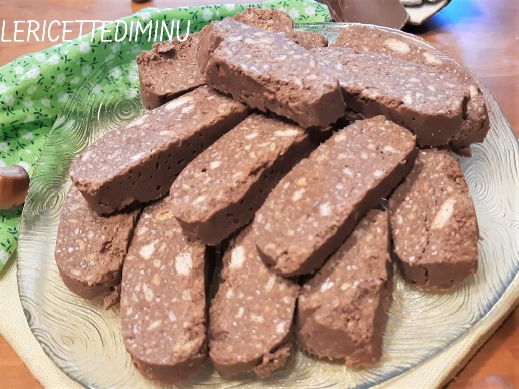 Salame de chocolate sem manteiga
