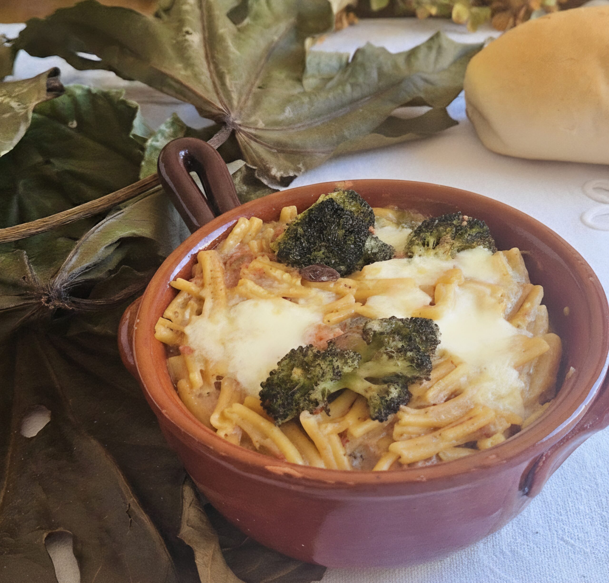 Pasta ‘ncasciata com linguiça e brócolis