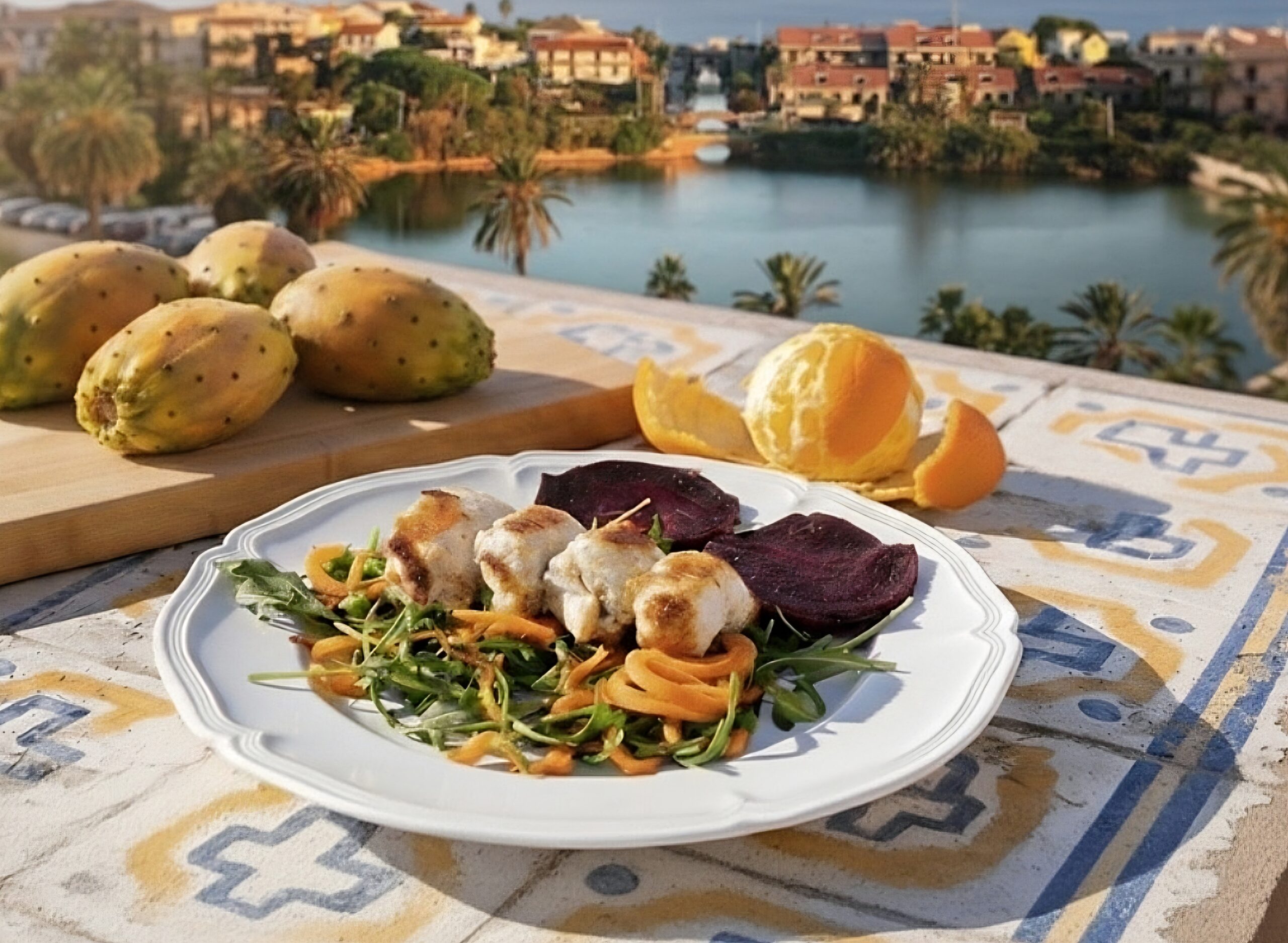 Rolinhos de frango à Messinese