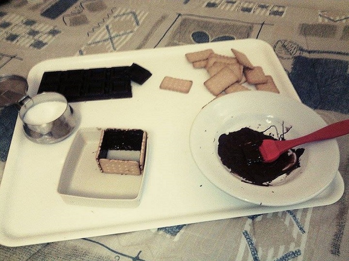 Casinha de biscoitos