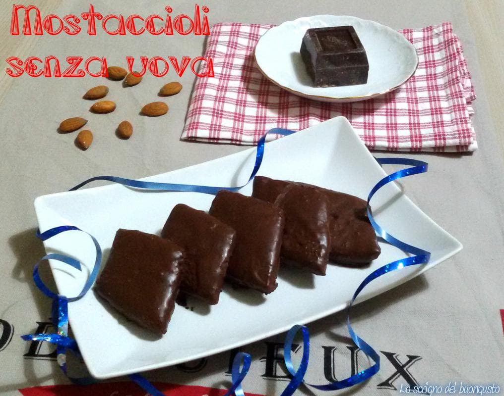 Mostaccioli sem ovos