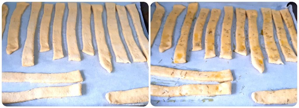 Palitos de abóbora aromatizados