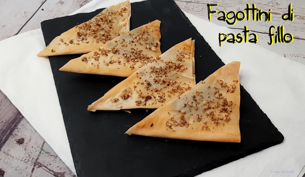 Pacotinhos de massa filo