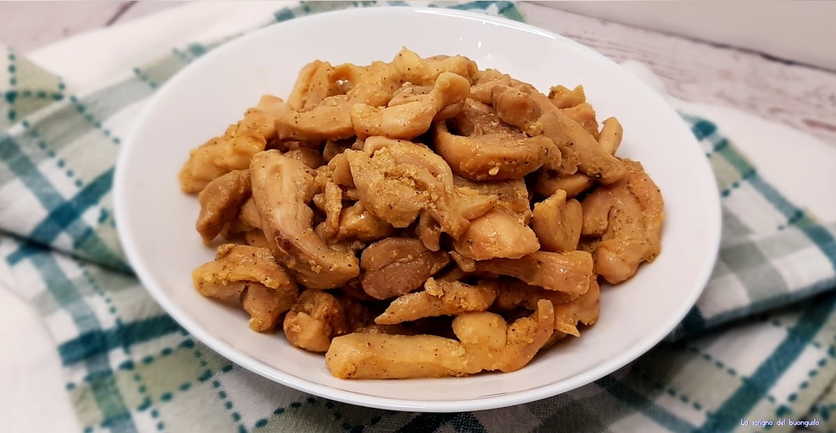 Frango saboroso na frigideira