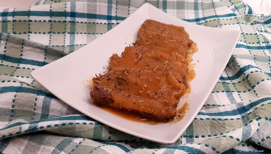 Lombo de porco assado na cerveja